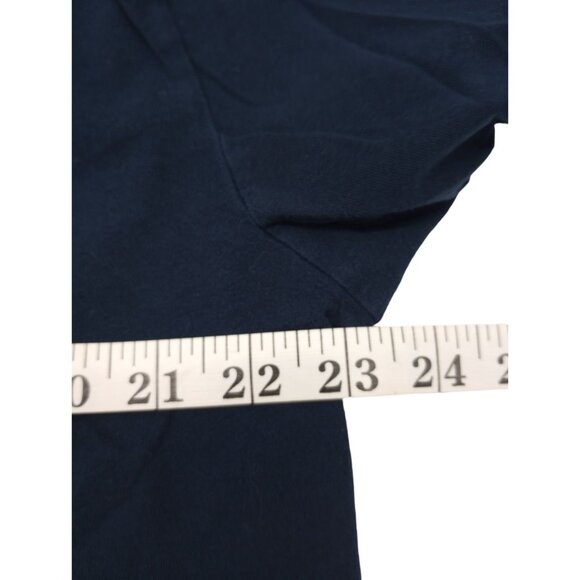 SHAUN OF THE DEAD Zombie Horror Comedy Movie TSHIRT Mens 2XL Navy Short Sleeve - Picture 8 of 9